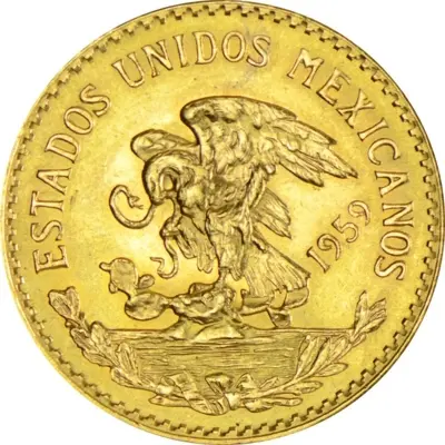Mexico 20 Pesos Gold