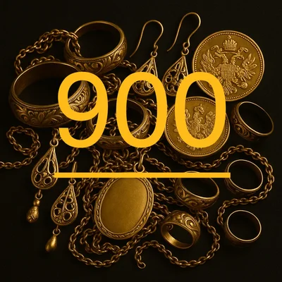 900%. Arany