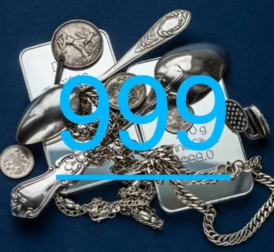 999 ezrelék ezüst
