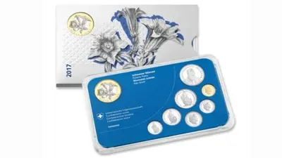 Coin Set Switzerland 2017 proof