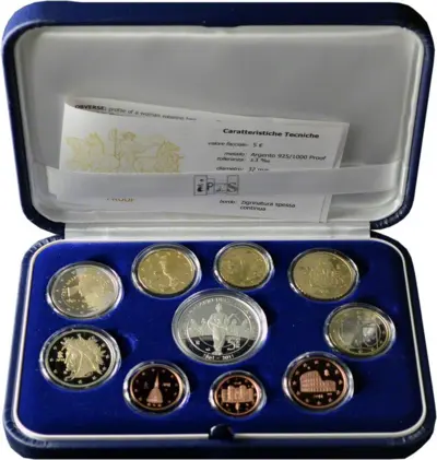 Coin Set Italys Unification