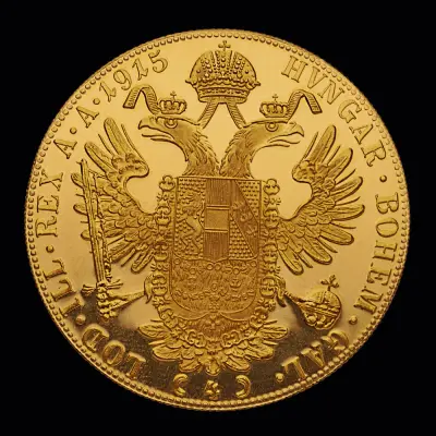 Osztrák - Magyar Monarchia 4 dukát utánveret aranyérem