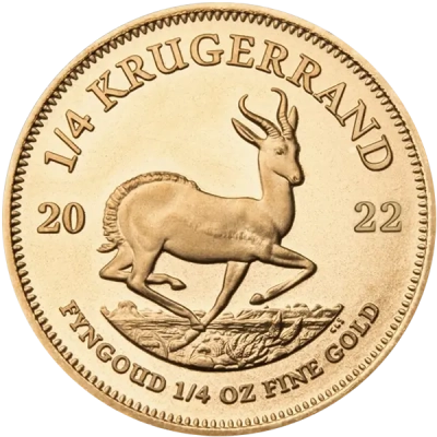 Krugerrand 1/4 OZ befektetési aranyérme