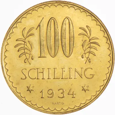 100 Schilling 1934