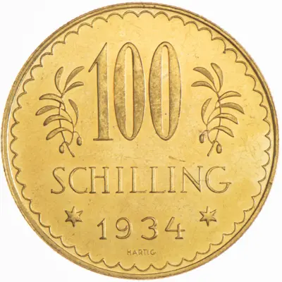 100 Schilling 1934