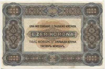 1000 Korona 1920 (Szent István)