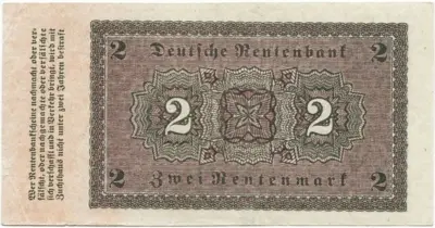 2 Rentenmark 1923