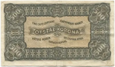 500 Korona 1923 (Fürst Árpád)