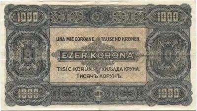 1000 Korona 1923 (Szent István)