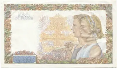 500 Francs 1941 (Allegorie des Friedens)