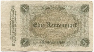 1 Rentenmark 1923