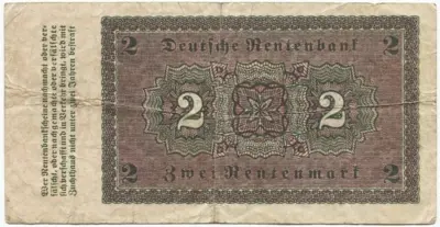 2 Rentenmark 1923