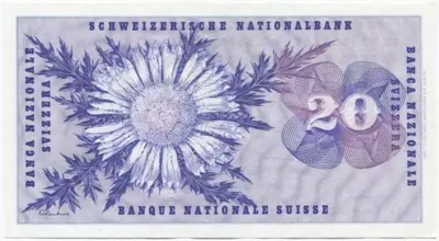 20 Franken 1972 (Dufour)