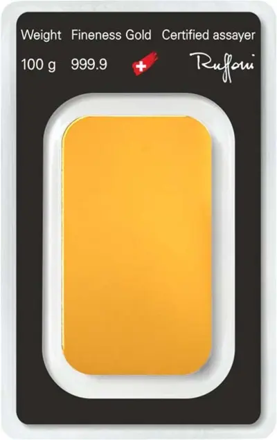 Argor-Heraeus Gold Bar 100 g
