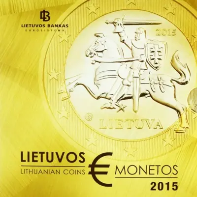 Coinset Lithuania 2015 BU